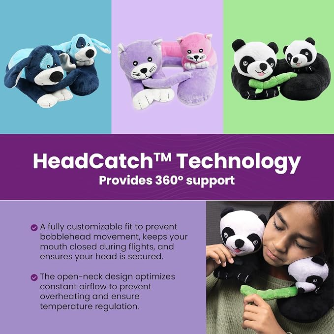 Cabeau Airplane Travel Pillow for Kids – Evolution Kids – Neck Support for - Image 4