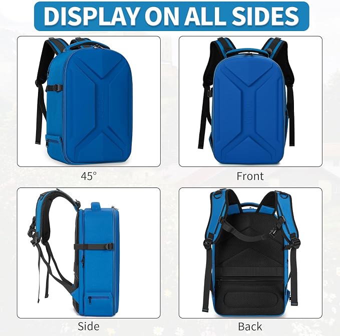 TORIBIO Camera Backpack, Hardshell DSLR Photography Camera Bag, Waterproof Hard - Image 9