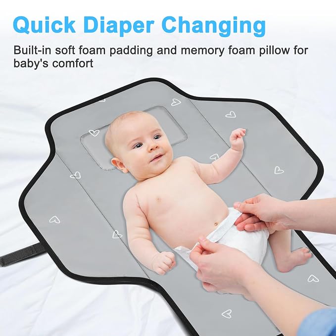 Baby Portable Changing Pad Travel - Image 5