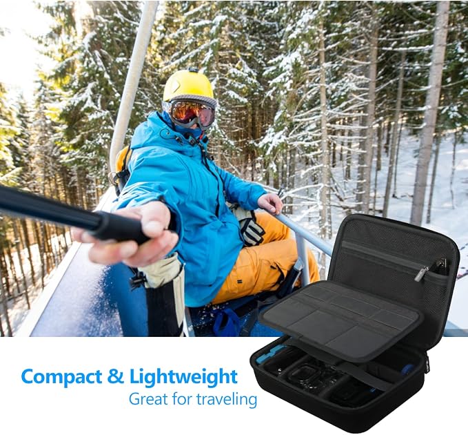 JSVER Hard Case for GoPro Cameras Carrying Case For Gopro Hero - Image 7