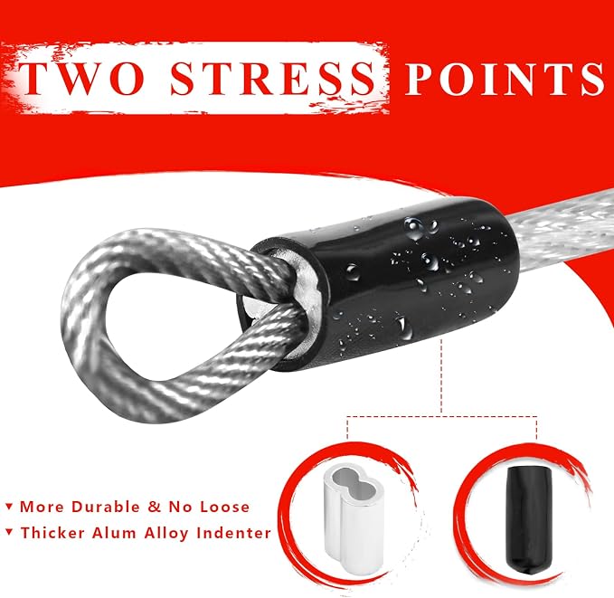 1/8 inch Stainless Steel Security Cable - Image 2