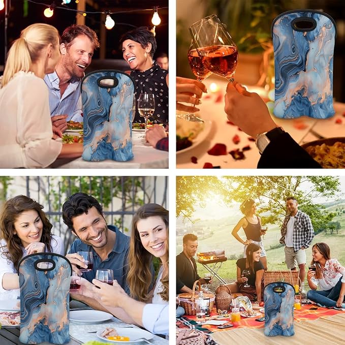 Wine Carrier Tote Personalized Bag - Image 7