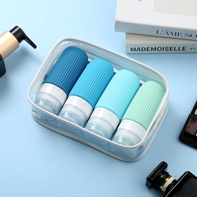 Travel Bottles for Toiletries, Tsa Approved 2oz Travel Bottles, BPA Free Leak - Image 7