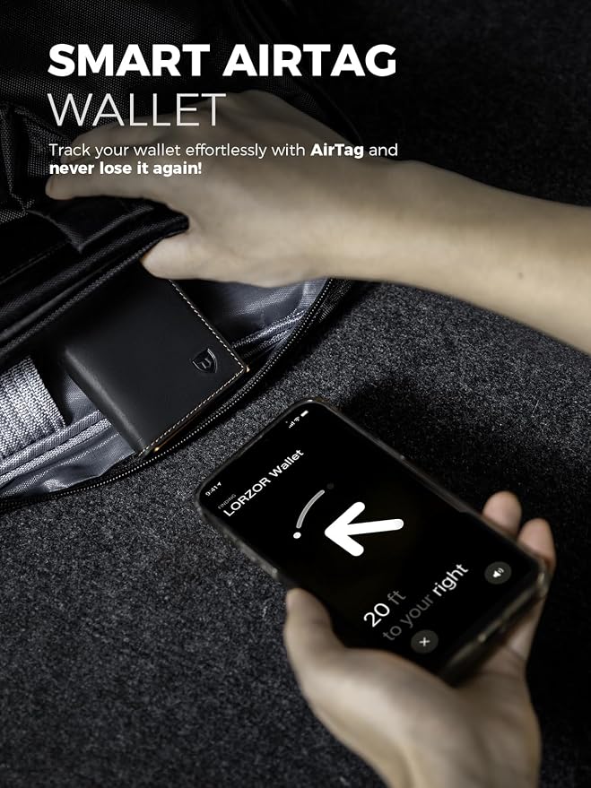 LORZOR Minimalist Wallet for Men - Image 6
