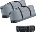 Finnhomy 120L Foldable Rolling Duffel Bag by Finnhomy