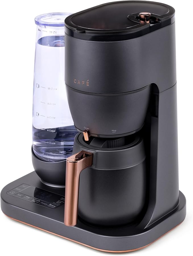 Café Specialty Grind and Brew Coffee Maker, Single-Serve Option, 10-Cup Thermal - Image 2
