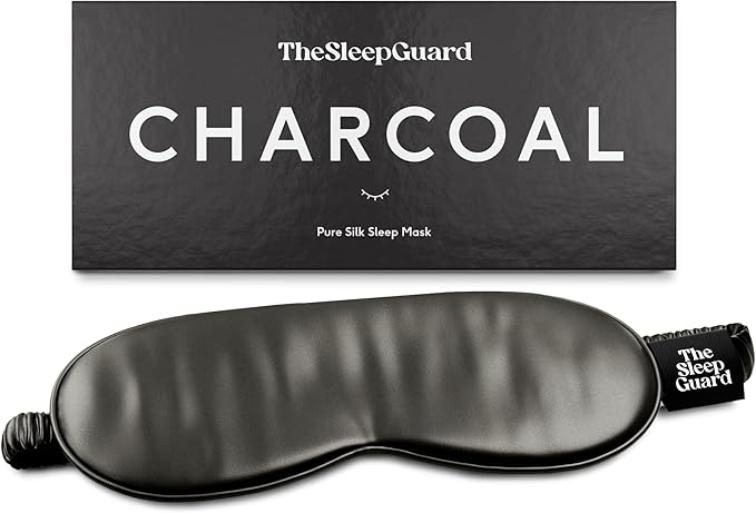Pure Silk Sleep Mask Light Blocking Travel Essentials. Eye Masks by TheSleepGuard