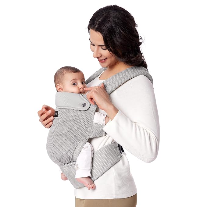 Momcozy Breathable Mesh Baby Carrier, Ergonomic and Lightweight Infant Carrier by Momcozy