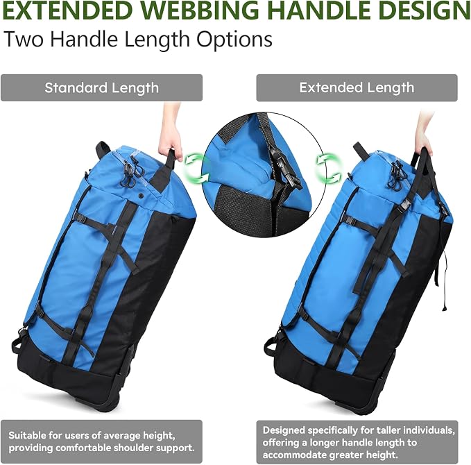 Vomgomfom 86L Collapsible Wheeled Luggage - Image 4