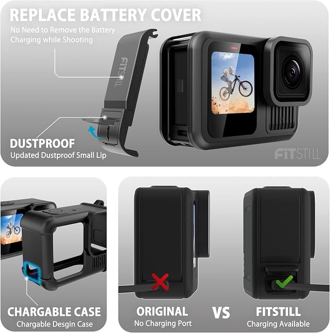 FitStill Carrying Protective Case Include 60M/196FT Underwater Waterproof - Image 7