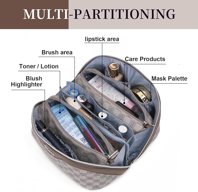 BOYATU Travel Makeup Bag Cosmetic Bags - Image 6