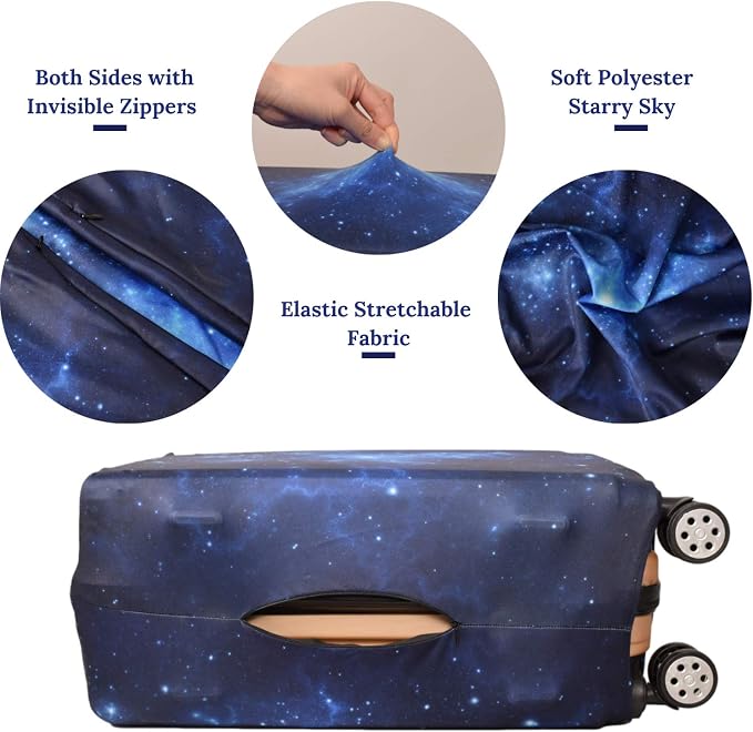 Luggage Cover, Protective Washable Suitcase Cover - Image 3
