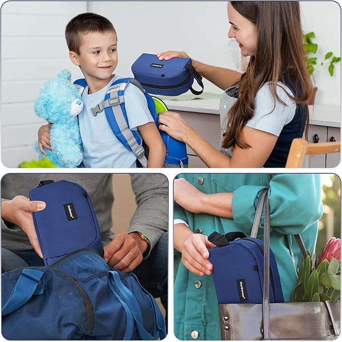 Cerbonny Reusable Lunch Bag, Freezable Insulated Cooler Bag, Leak-Proof - Image 6