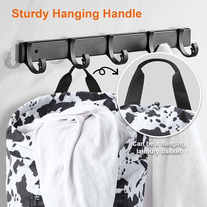 Femuar Laundry Bag Backpack Durable Laundry Bag - Image 6