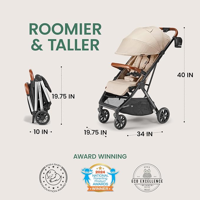 Bombi Bēbee V2 Lightweight Baby Stroller - Image 4