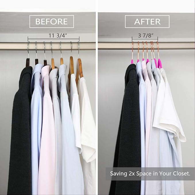 MIZGI Premium Velvet Hangers Heavyduty - Image 5