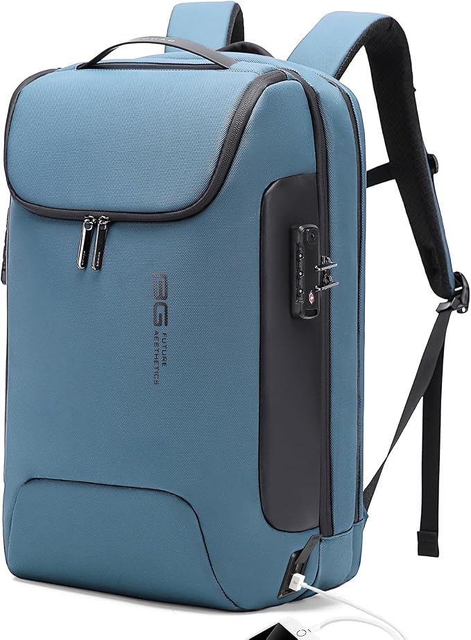 BANGE Anti-Theft Travel Backpack, Waterproof Fashion Work Backpacks, High Tech by BANGE