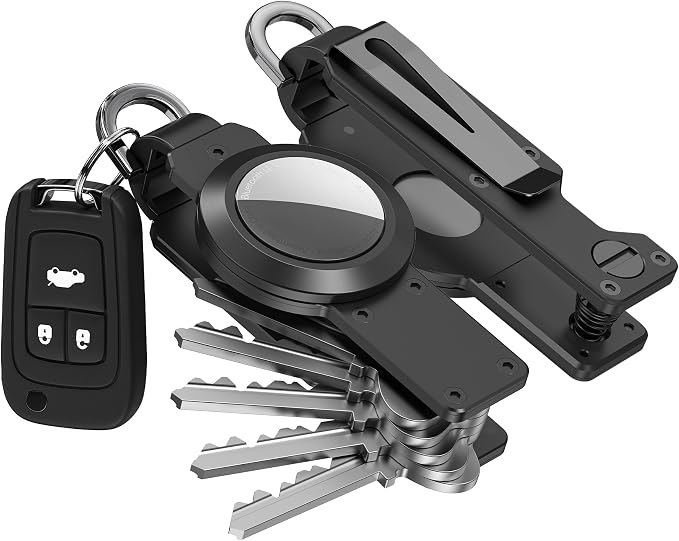 Key Organizer for Men/Women Compact Key Holder Minimalist Key Case Metal Key by KIEIYI
