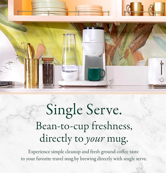 Café Specialty Grind and Brew Coffee Maker, Single-Serve Option, 10-Cup Thermal - Image 5