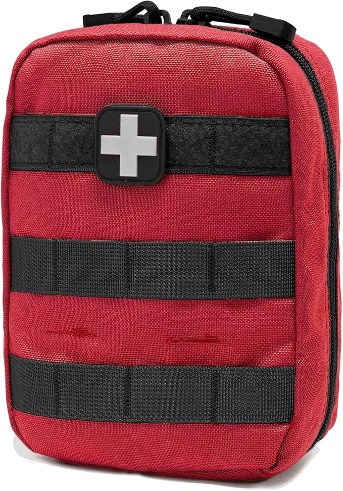EMT Pouch MOLLE Ifak Pouch Tactical MOLLE Medical First Aid Kit Utility Pouch by Carlebben