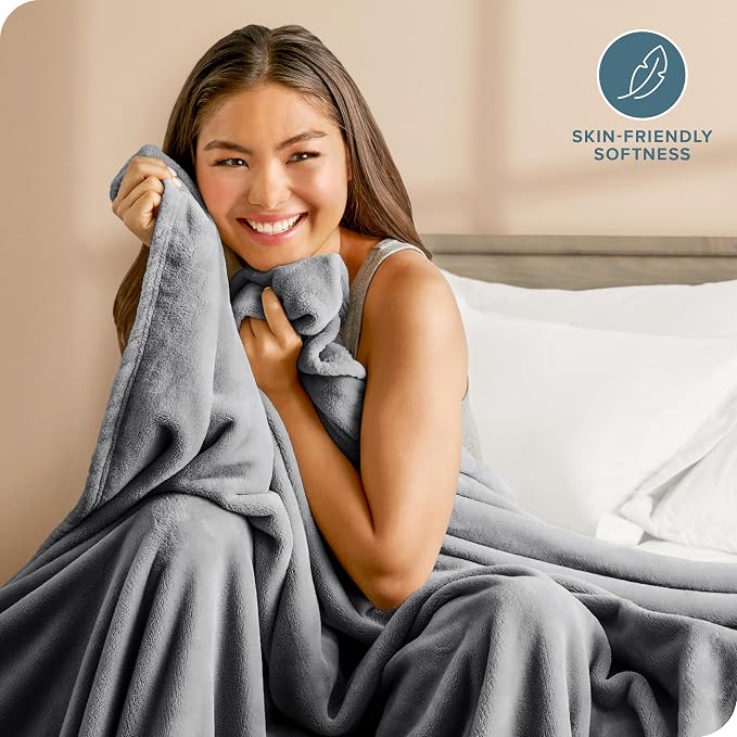 Bare Home Fleece Blanket - Image 6