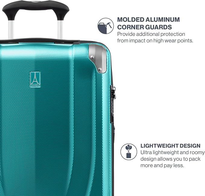 Travelpro Pathways 3 Hardside Expandable Luggage, 8 Spinner Wheels, Lightweight - Image 3