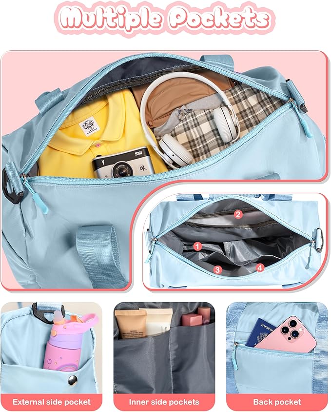 Gift Ideas for Kids Girls-Girl Gym Bag - Image 5