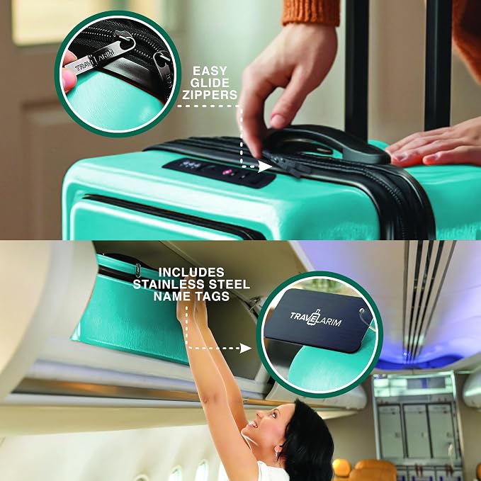 Luggage Sets 3 Piece, 22 Inch Carry on Luggage and 28 Inch Suitcases - Image 9