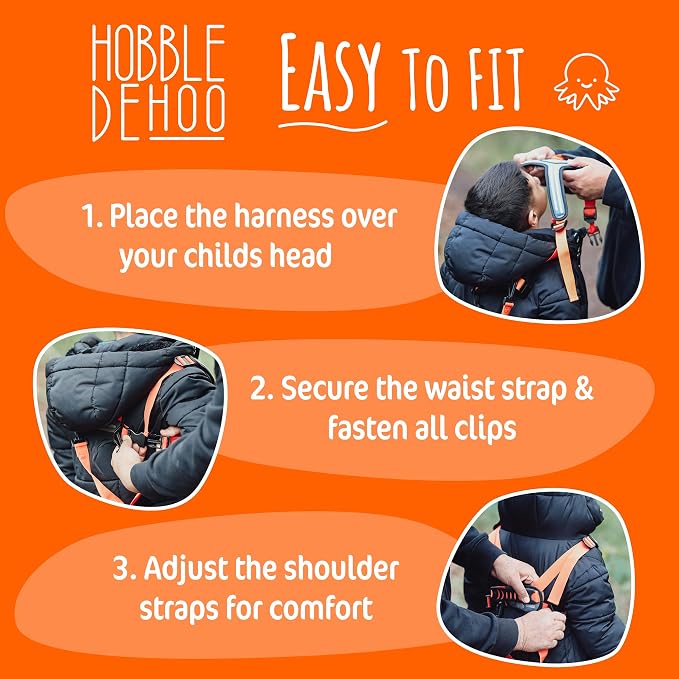Hobble De Hoo Child Safety Harness | Premium Adjustable Toddler & Kids Harness - Image 5