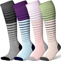 LEVSOX Compression Socks for Pregnant Women 20-30 mmHg Knee High Cute Funny by Levsox