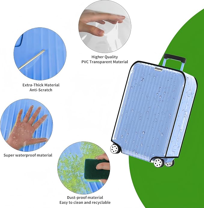 Suitcase Covers Clear Luggage Cover - Image 5