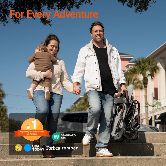 Lightweight Baby Travel Stroller - Image 2
