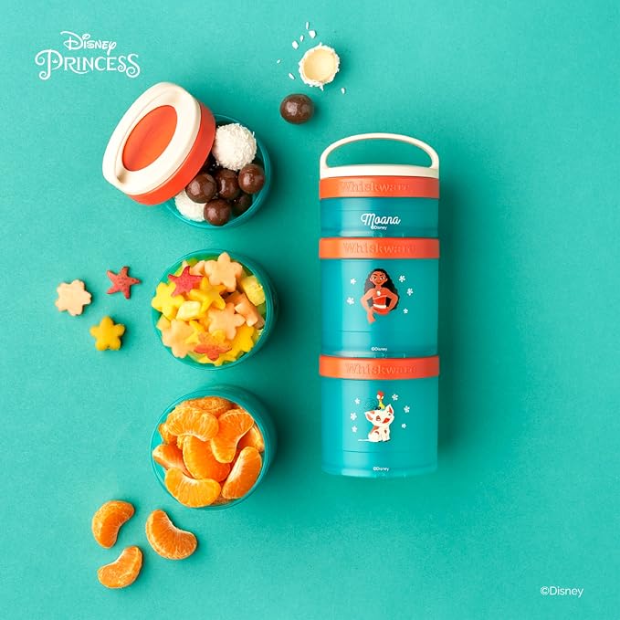 Whiskware Disney Princess Moana, Stackable Snack Containers - Image 6