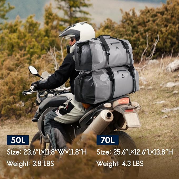 Haimont Waterproof Duffel Bag Roll-top Dry Duffel Bag - Image 5