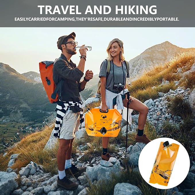 Collapsible 8L Water Storage Bag, BPA-Free Portable Folding Water Jug - Image 7