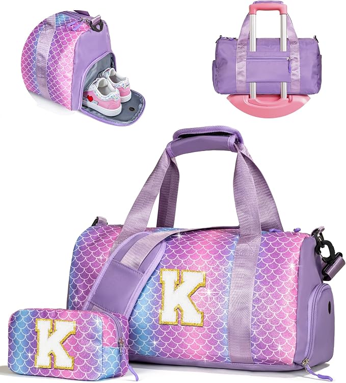 Girls Cheer Up Gifts-Girl Gym Bag by Vogewood