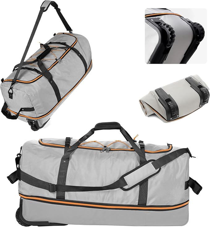 CONTAIL 32" Soft-Sided Rolling Duffle Bag by CONTAIL