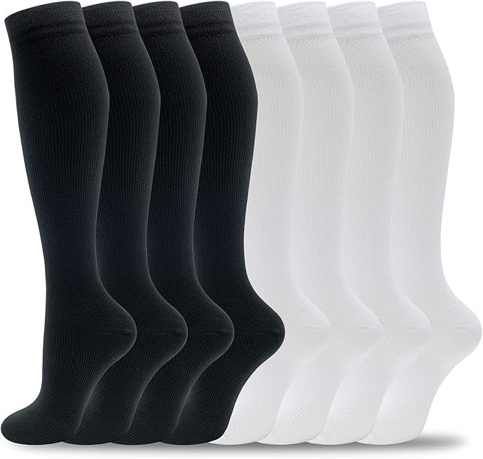 fenglaoda 8 Pairs Compression Socks by fenglaoda