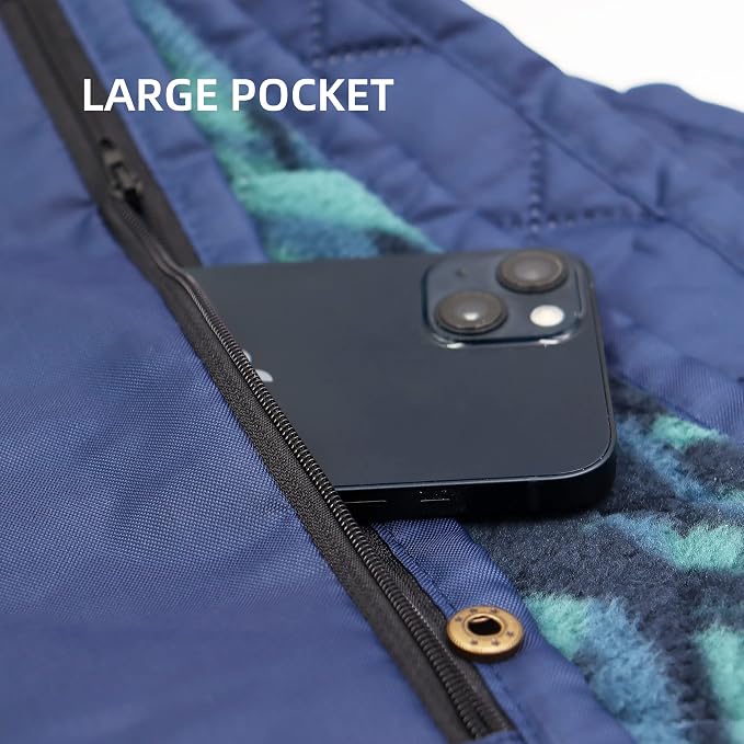 Outdoor Waterproof Blanket, Foldable Fleece Stadium Blanket - Image 7