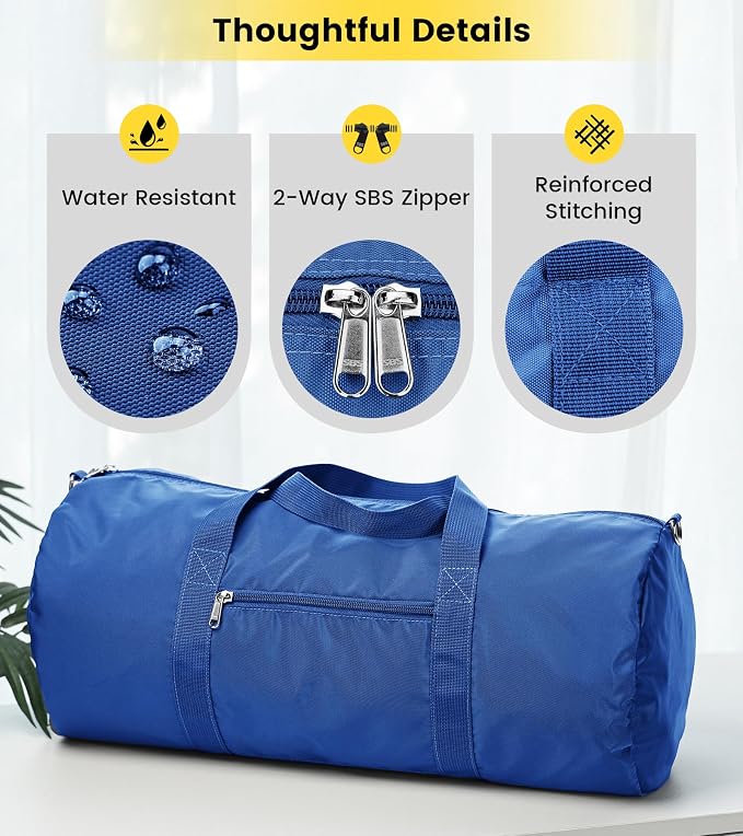 Vorspack Duffel Bag 20-24-28 Inches Foldable Gym Bag - Image 5