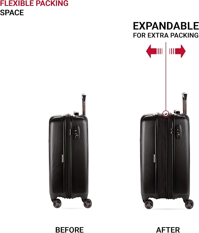 SwissGear 7272 Energie Expandable Hardside Luggage - Image 5