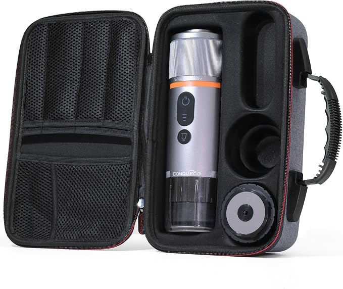 CONQUECO Portable Espresso Machine Travel: 12v Car Coffee Maker - Image 8