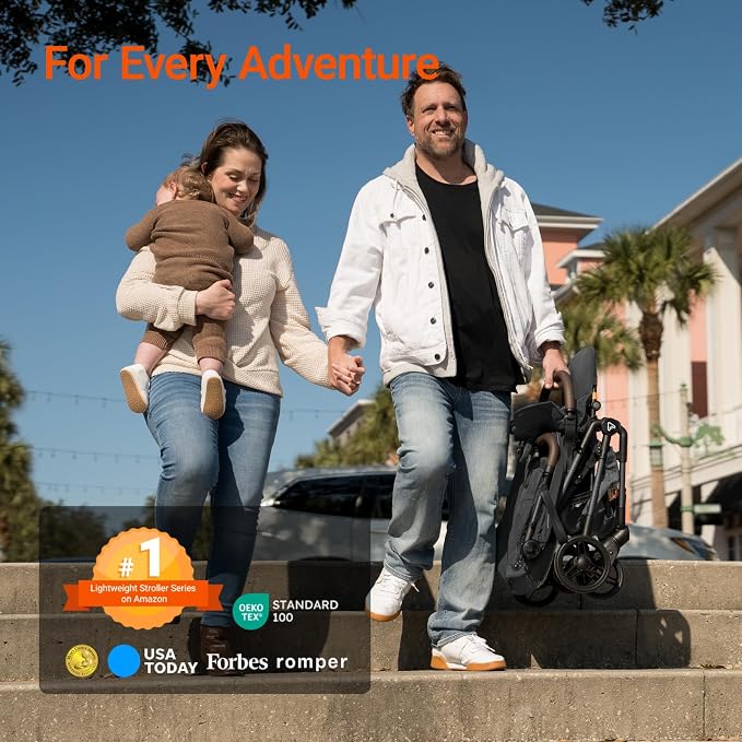 Lightweight Baby Travel Stroller - Image 2