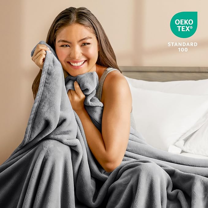 Bare Home Fleece Blanket - Image 3