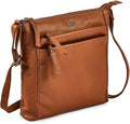 Small Soft Genuine Leather Crossbody Purse Women’s Sling Crossover Shoulder by Cochoa