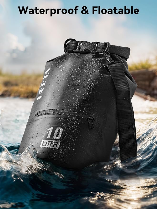HEETA Waterproof Dry Bag with Front Zippered Pocket - Image 3