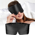 Silk Sleep Mask for Women and Men, Side Sleeper, 22 Momme Pure Mulberry Silk by Unknown