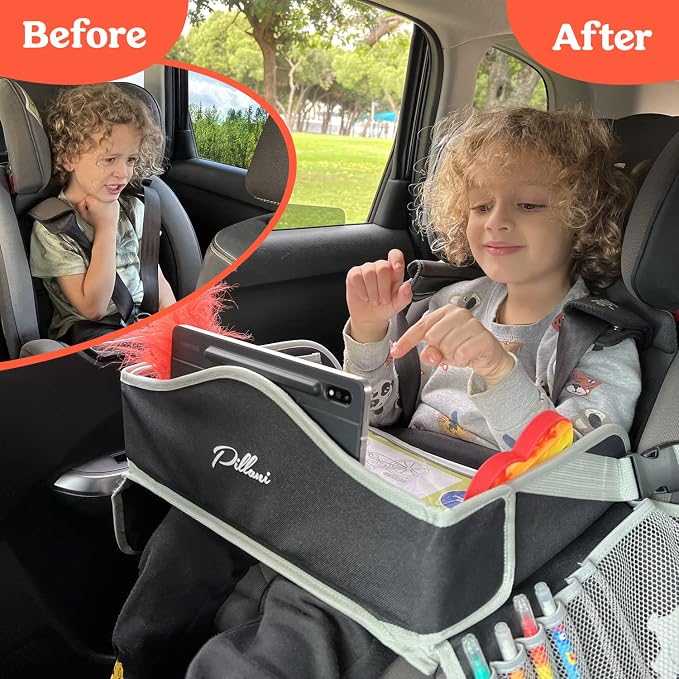 PILLANI Kids Travel Tray for Car - Image 3