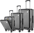 Luggage Sets 3 Piece, ABS Lightweight 20in/24in/28in Luggage, Expandable Carry by SONSENAI