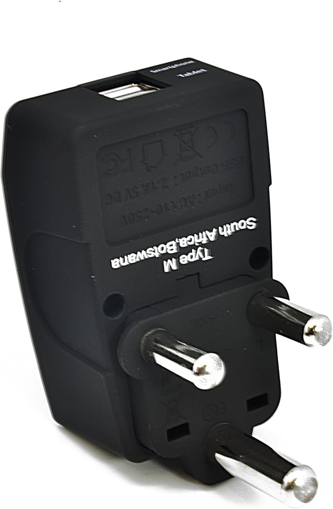 Ceptics European Travel Plug Adapter – Converts USA to EU, Asia and Italy by Ceptics